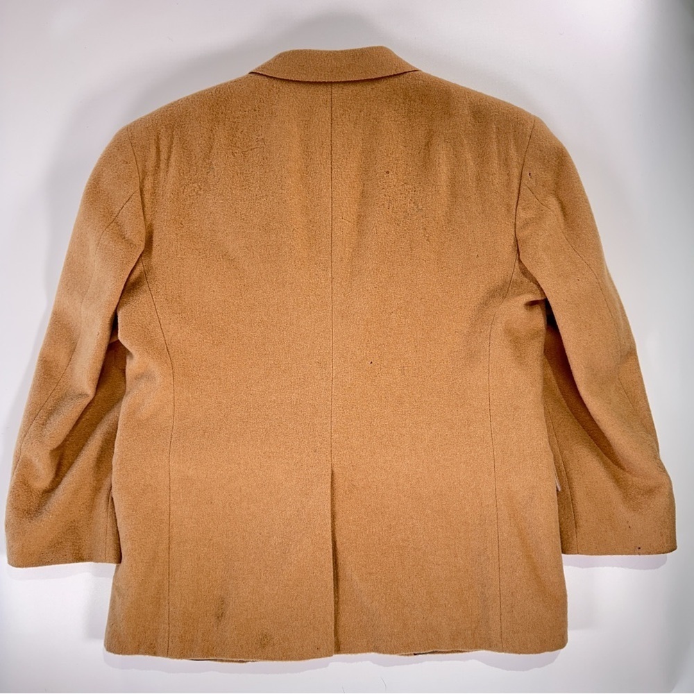 Evan Picone Men’s Camel Hair Sport Coat 44 Short USA - Picture 9 of 16